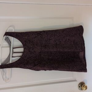 Women's Purple Sleeveless Top. Xl